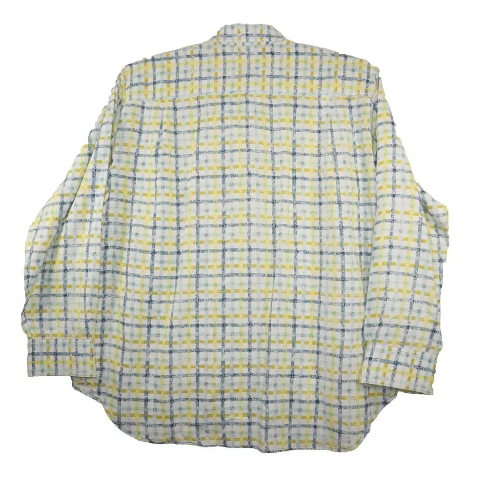 Tommy Bahama Relax Men's 100% Linen Multicolor Long Sleeve Button Up Shirt XL - Picture 7 of 9